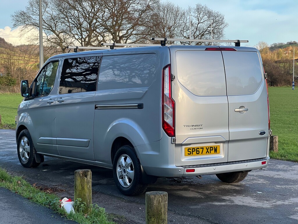 Ford Transit Custom 290 Limited Lr Dcb SP67XPW Silver #4