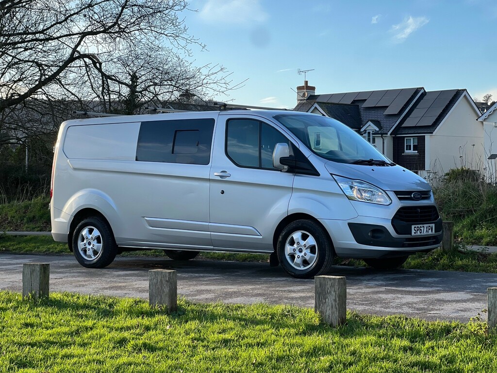Ford Transit Custom 290 Limited Lr Dcb Silver