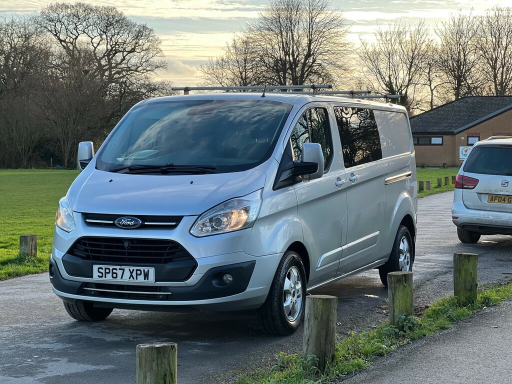 Ford Transit Custom 290 Limited Lr Dcb SP67XPW Silver #3