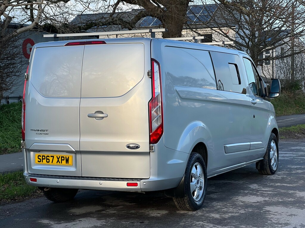 Ford Transit Custom 290 Limited Lr Dcb SP67XPW Silver #6