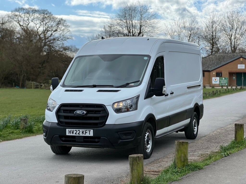 Ford Transit Custom 350 Leader P V Ecoblue HV22KFT White #3