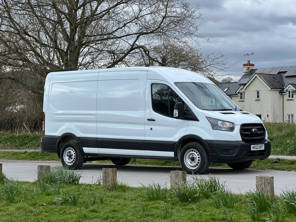 Ford Transit Custom 350 Leader P V Ecoblue White