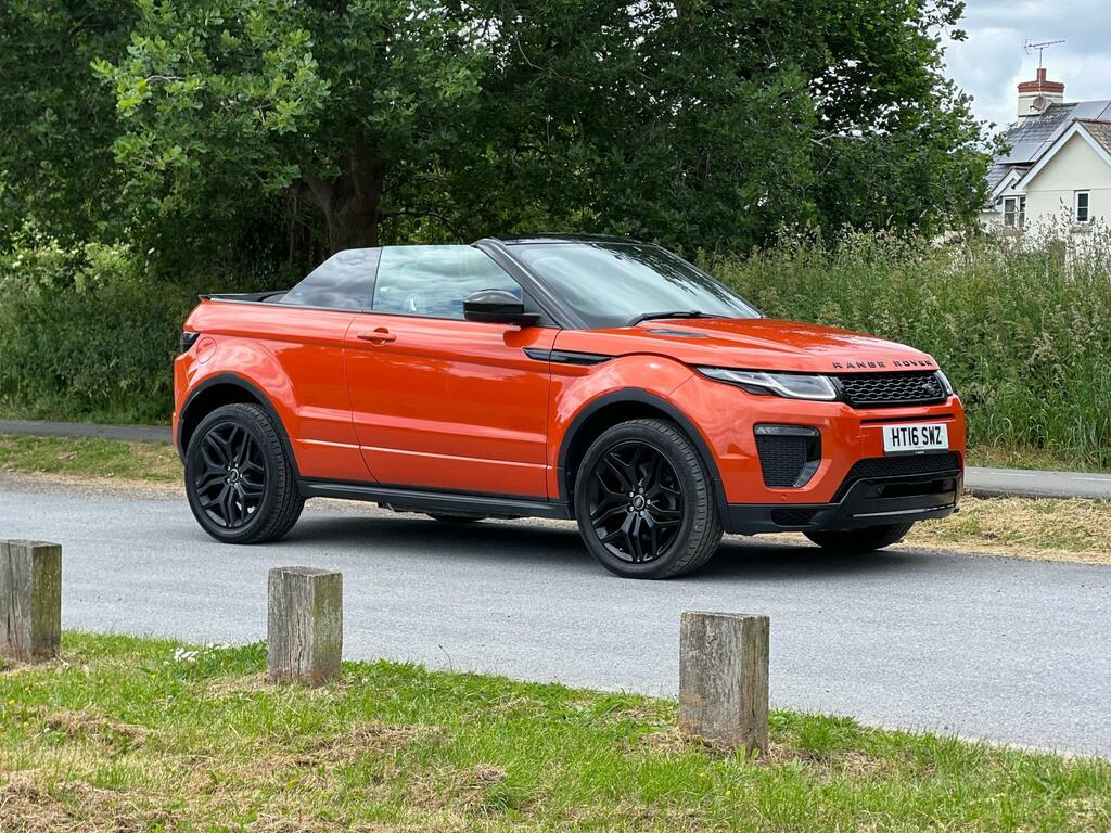 Land Rover Range Rover Evoque Range Rover Evoque Hse Dynamic Td4 Orange