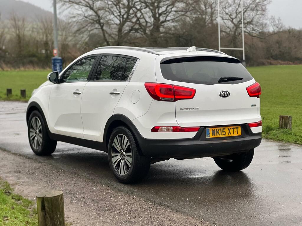 Kia Sportage 4 Isg Crdi WK15XTT White #4