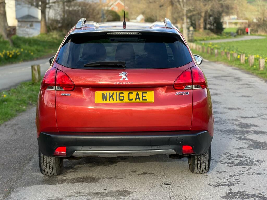 Peugeot 2008 Allure Blue Hdi WK16CAE Red #6