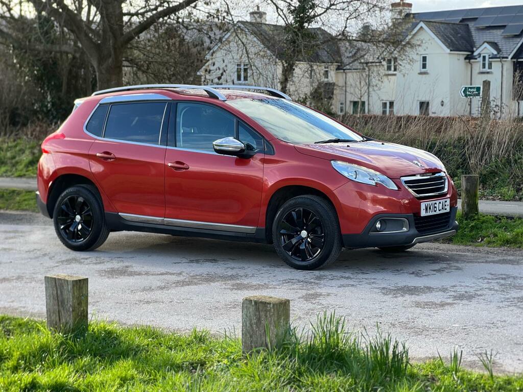 Peugeot 2008 Allure Blue Hdi Red
