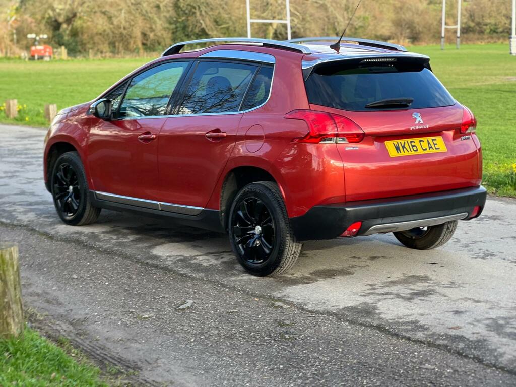 Peugeot 2008 Allure Blue Hdi WK16CAE Red #4