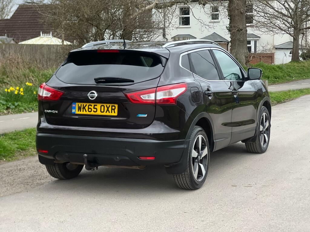 Nissan Qashqai N-tec Dci WK65OXR Black #6