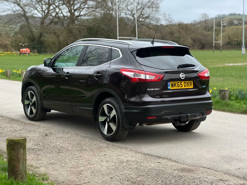 Nissan Qashqai N-tec Dci WK65OXR Black #4