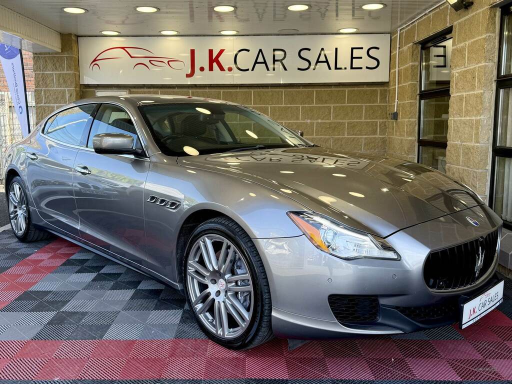 Maserati Quattroporte V6d 4dr Auto Grey