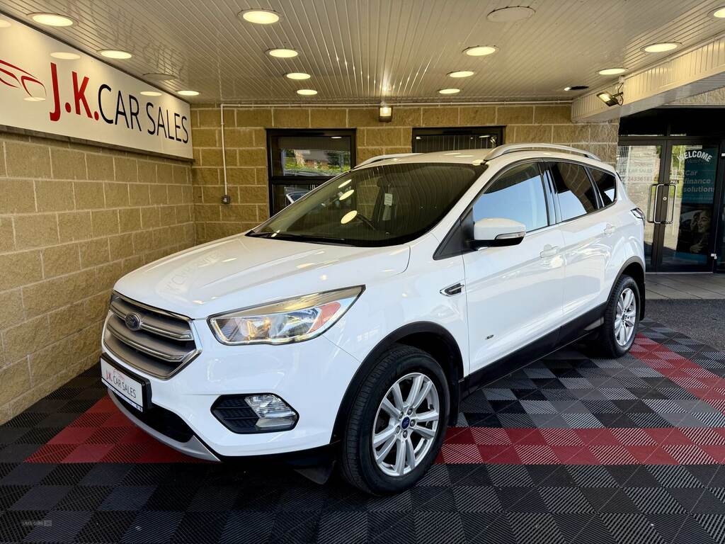 Ford Kuga 2.0 Tdci Zetec WUI4477 White #4