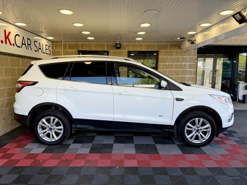 Ford Kuga 2.0 Tdci Zetec WUI4477 White #3