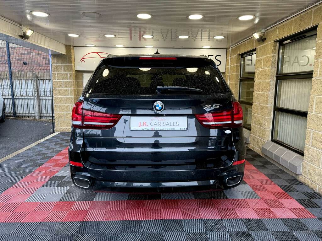 BMW X5 Xdrive40d M Sport 7 Seat LG15NNF Black #6