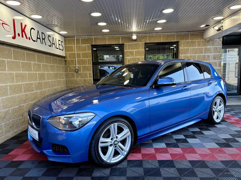 BMW 1 Series 116D M Sport RFZ8546 Blue #4