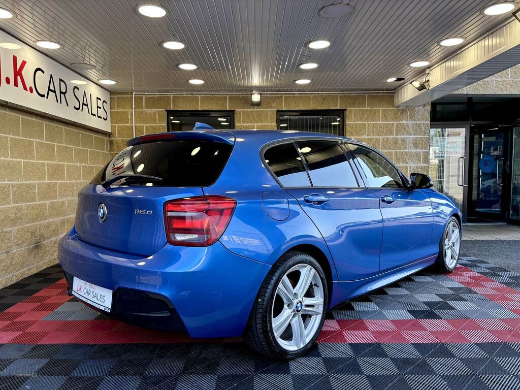 BMW 1 Series 116D M Sport RFZ8546 Blue #2