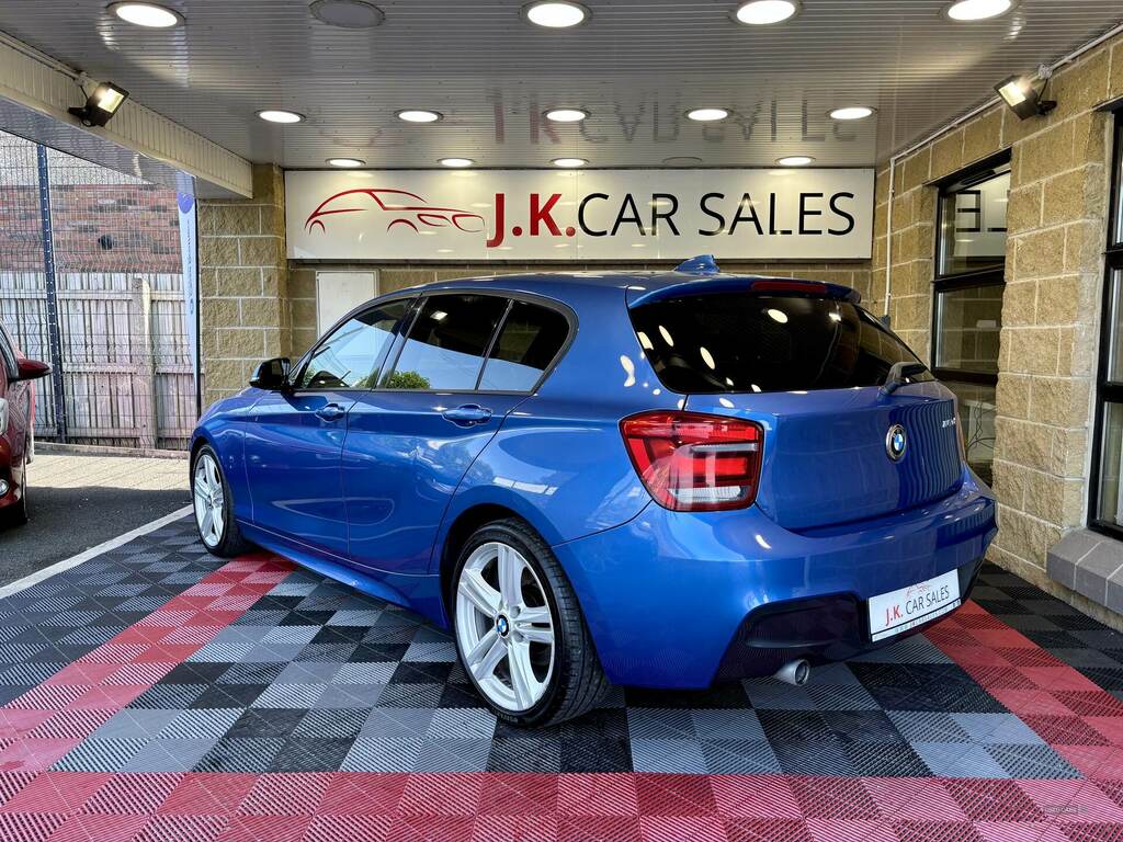 BMW 1 Series 116D M Sport RFZ8546 Blue #5