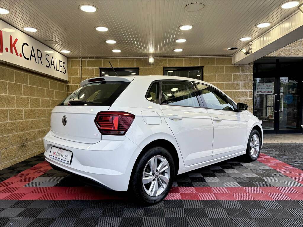 Volkswagen Polo 1.0 Tsi 95 Se JGZ8307 White #2
