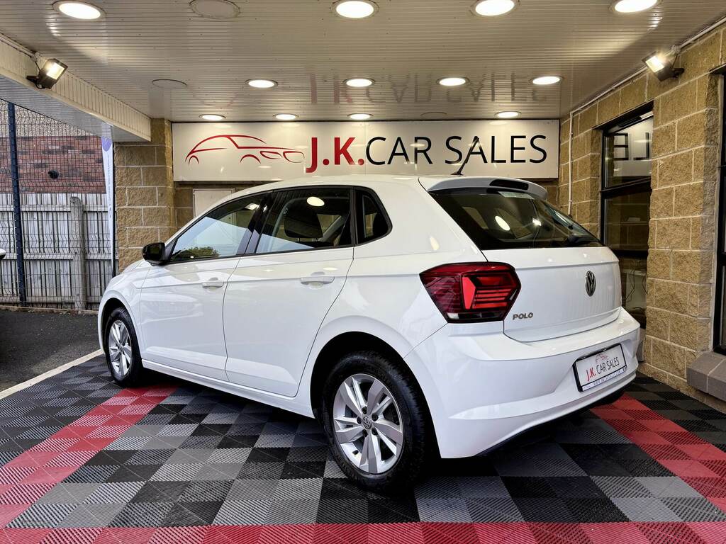 Volkswagen Polo 1.0 Tsi 95 Se JGZ8307 White #5