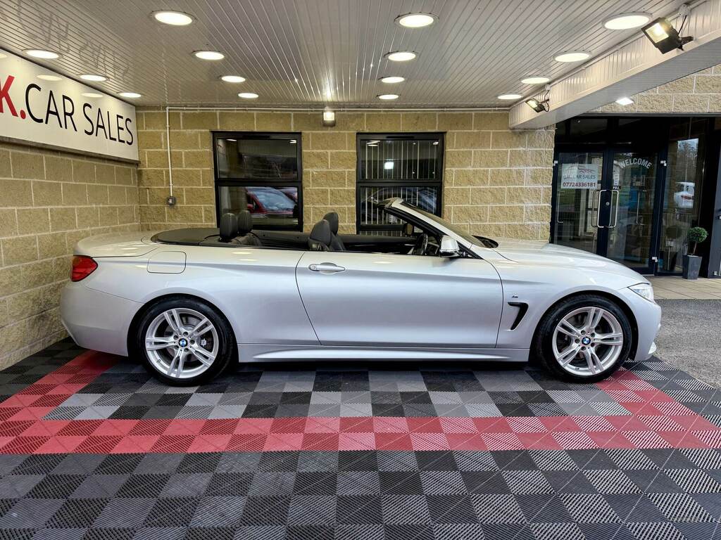 BMW 4 Series 430D M Sport Silver #3