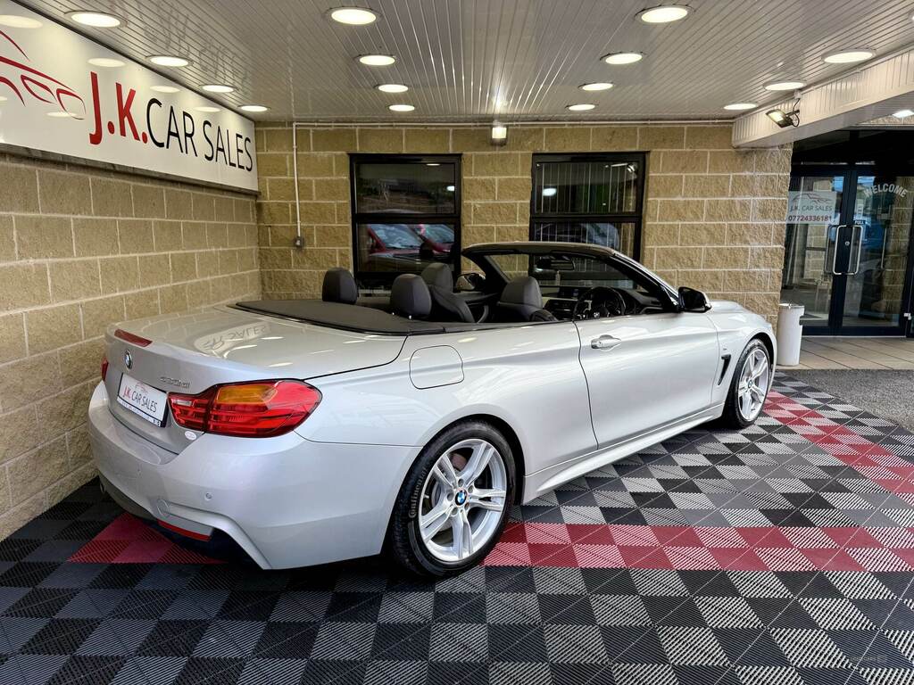 BMW 4 Series 430D M Sport Silver #2