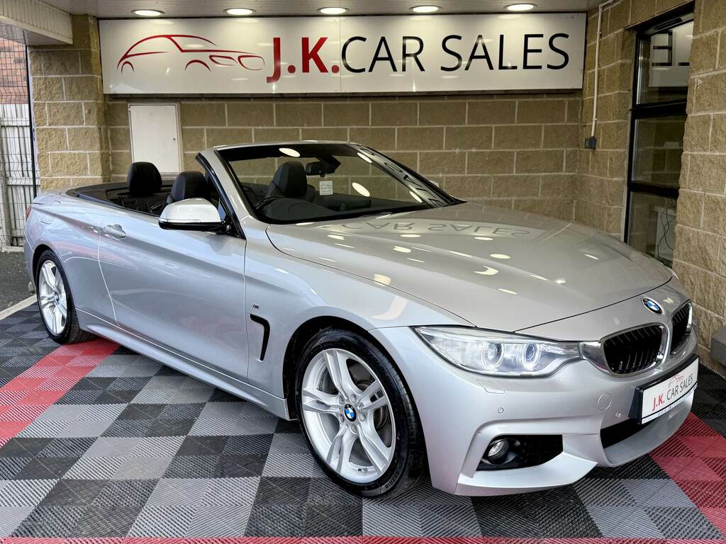 BMW 4 Series 430D M Sport Silver