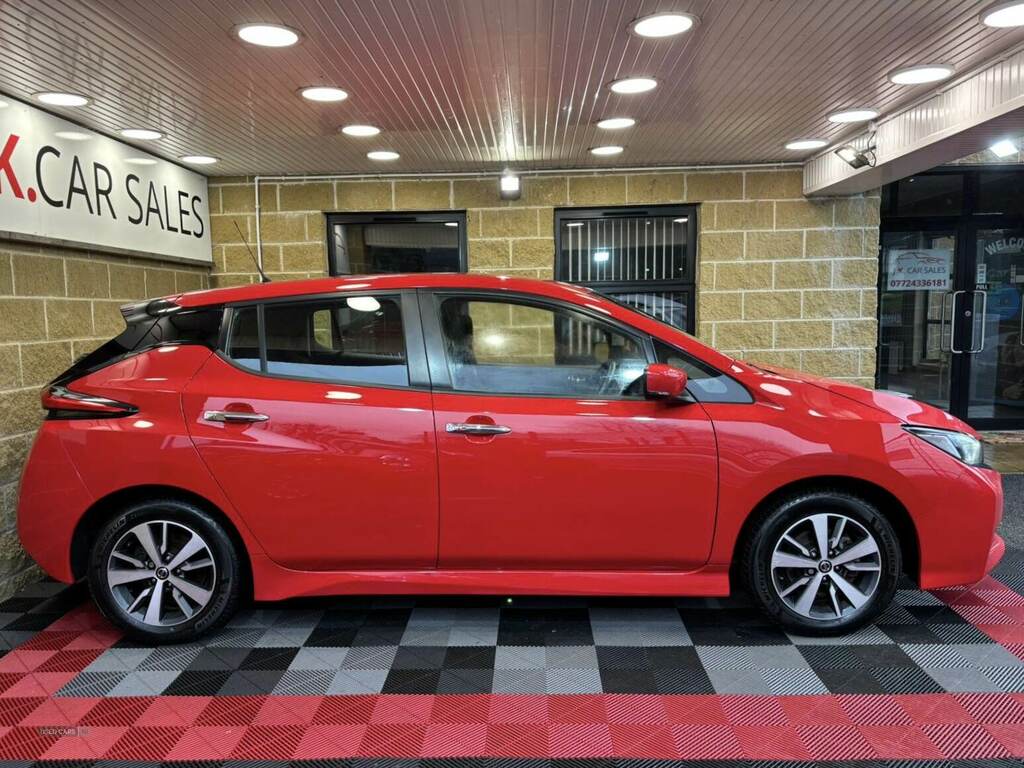 Nissan Leaf 110Kw Acenta 40Kwh 6.6Kw Charger FSZ7797 Red #3