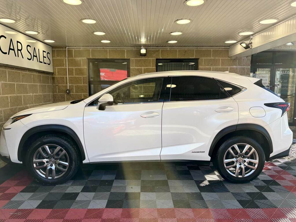 Lexus NX 300H 2.5 Luxury Cvt YP16FGN White #6