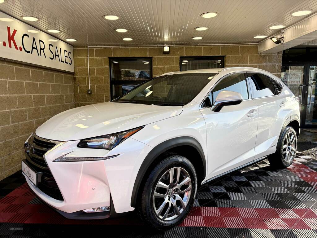 Lexus NX 300H 2.5 Luxury Cvt YP16FGN White #4