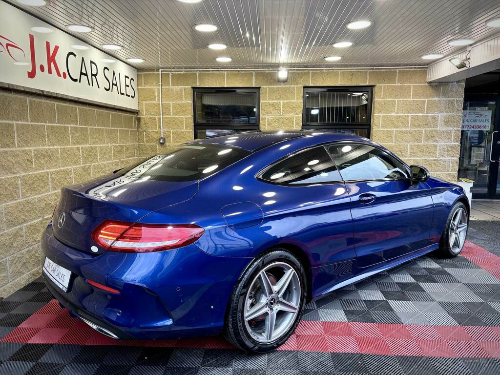 Mercedes-Benz C Class C220d Amg Line Blue
