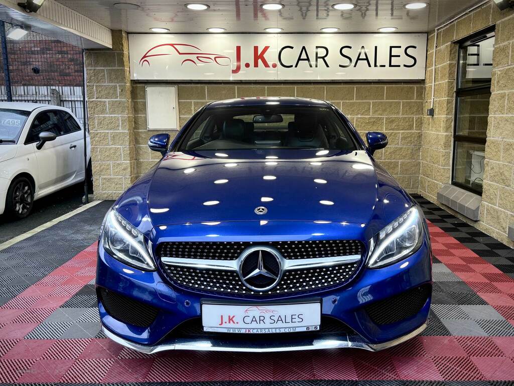 Mercedes-Benz C Class C220d Amg Line BX18SEO Blue #6