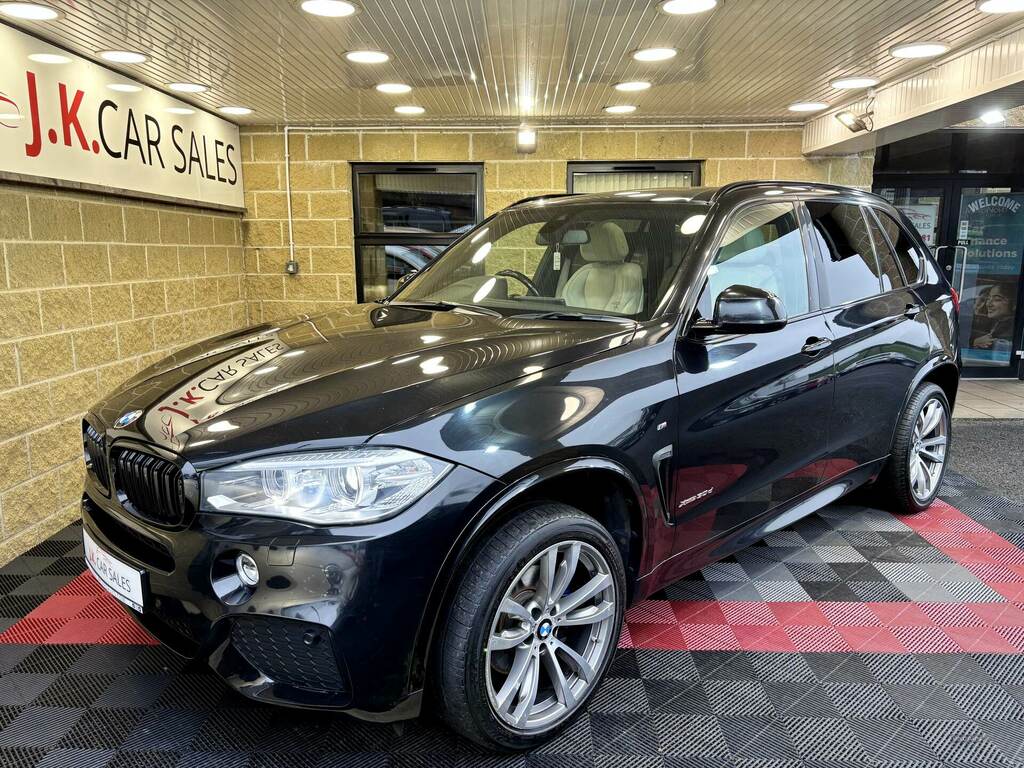 BMW X5 Xdrive30d M Sport 7 Seat PXZ6797 Black #4