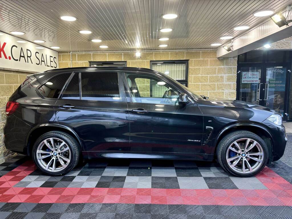 BMW X5 Xdrive30d M Sport 7 Seat PXZ6797 Black #3