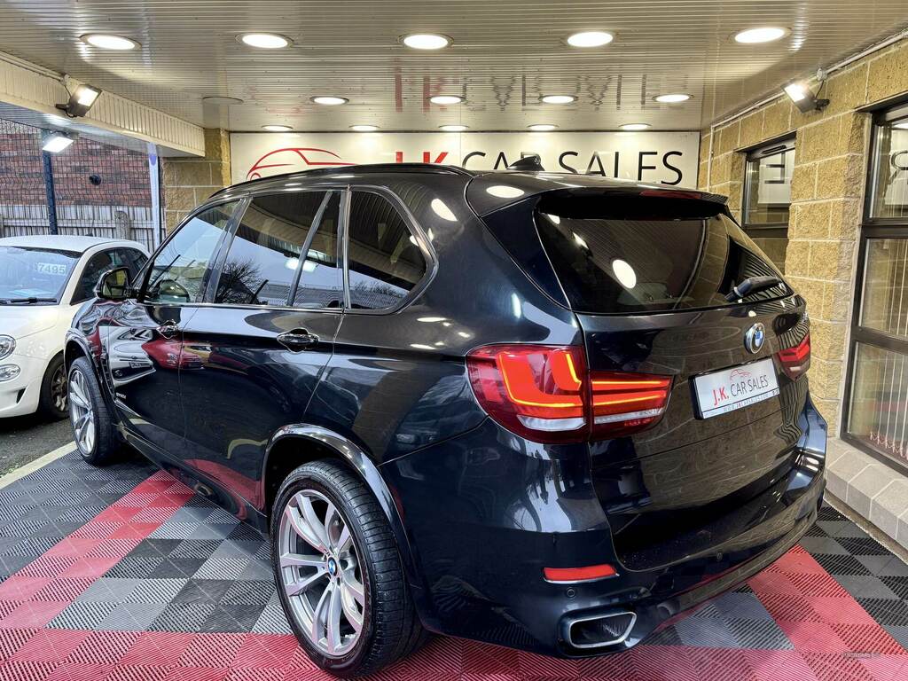 BMW X5 Xdrive30d M Sport 7 Seat PXZ6797 Black #5