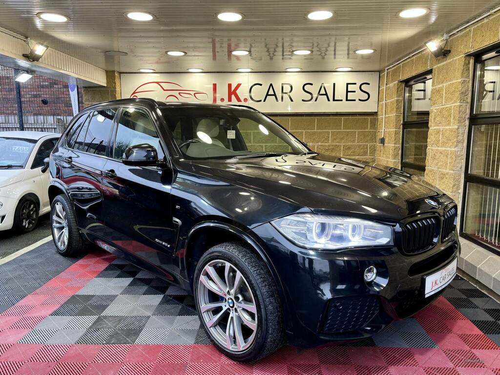 BMW X5 Xdrive30d M Sport 7 Seat Black