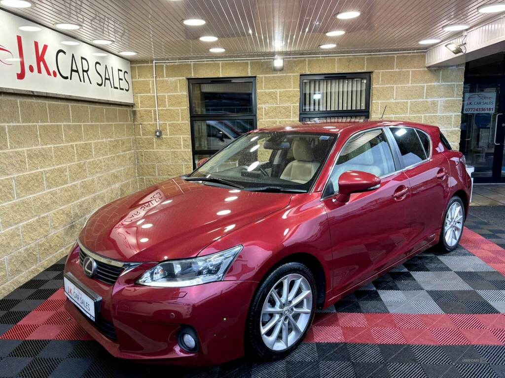 Lexus CT 200H 1.8 Se-l Premier Cvt BF62SBZ Red #4
