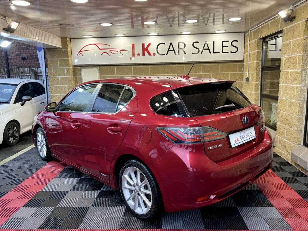 Lexus CT 200H 1.8 Se-l Premier Cvt BF62SBZ Red #5