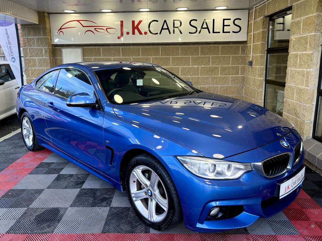 BMW 4 Series 420D Xdrive M Sport Blue