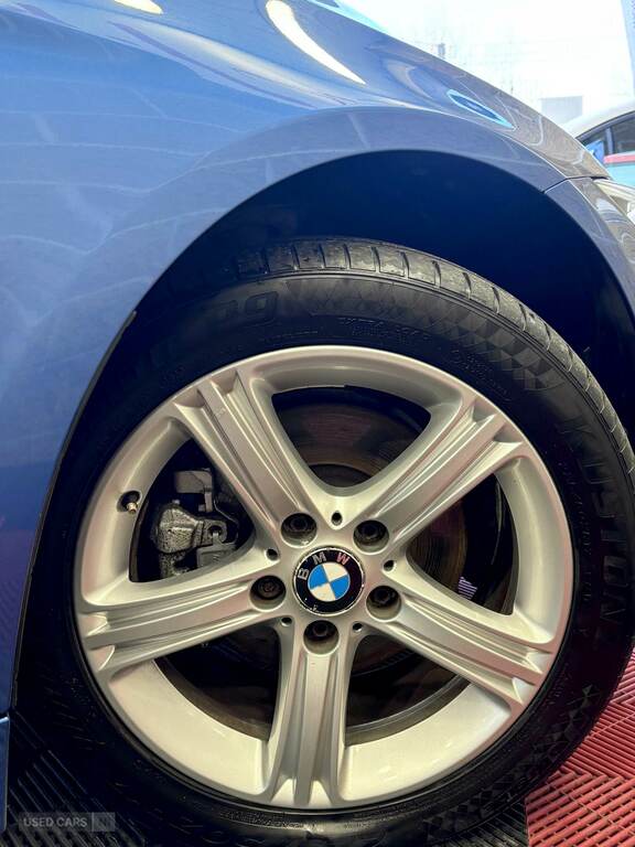 BMW 4 Series 420D Xdrive M Sport KU14GVF Blue #6