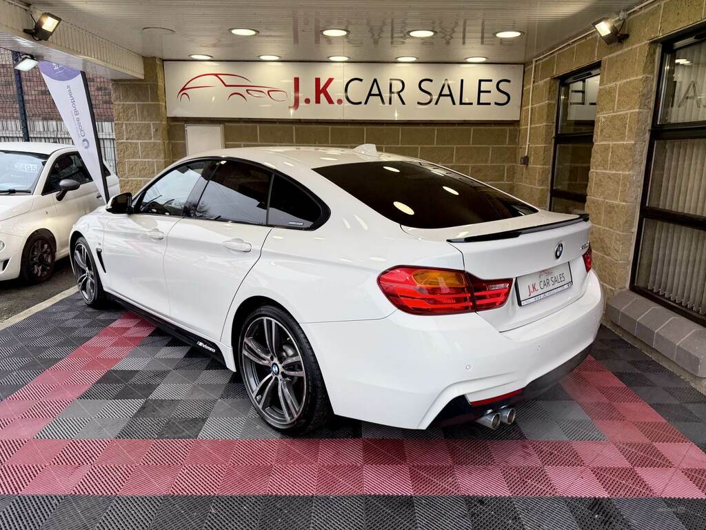 BMW 4 Series 420D 190 M Sport Professional Media GD16MJK White #5