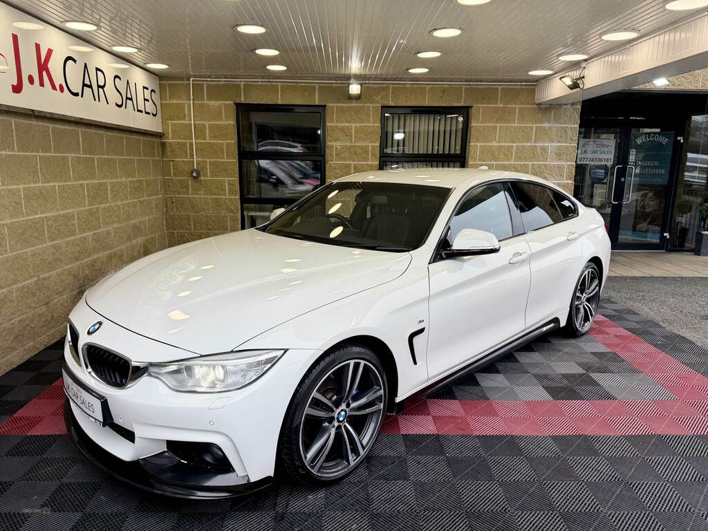 BMW 4 Series 420D 190 M Sport Professional Media GD16MJK White #4