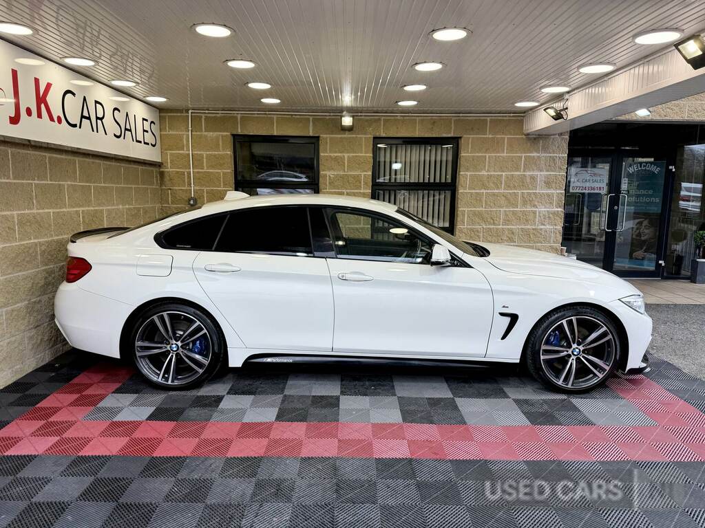 BMW 4 Series 420D 190 M Sport Professional Media GD16MJK White #3