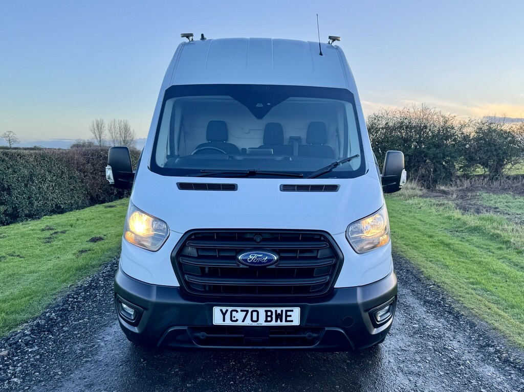 Ford Transit Custom 2.0 350 Ecoblue Workshop Service Van 2020 YC70BWE White #4