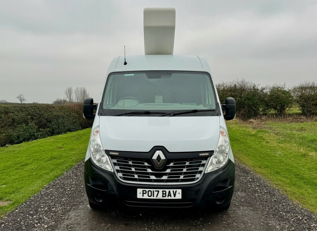 Renault Master 2.3 2017 White #3