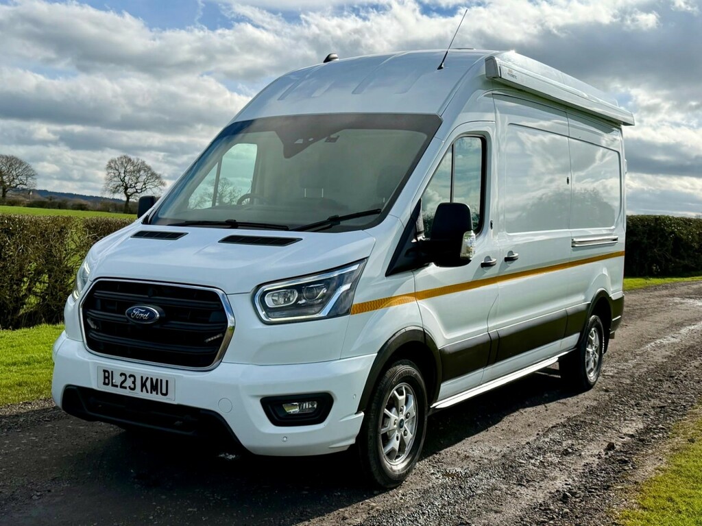 Ford Transit Custom 2.0 Transit Limited Van 350 L3 2.0L Ecoblue 170Ps BL23KMU White #3