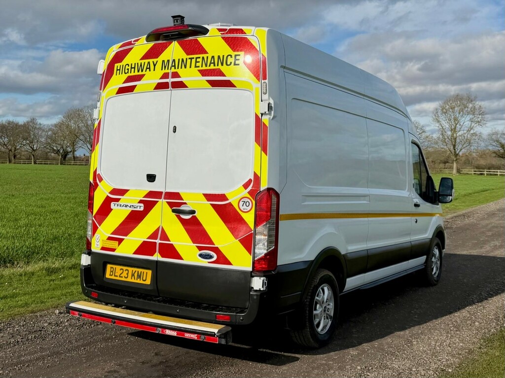 Ford Transit Custom 2.0 Transit Limited Van 350 L3 2.0L Ecoblue 170Ps BL23KMU White #4