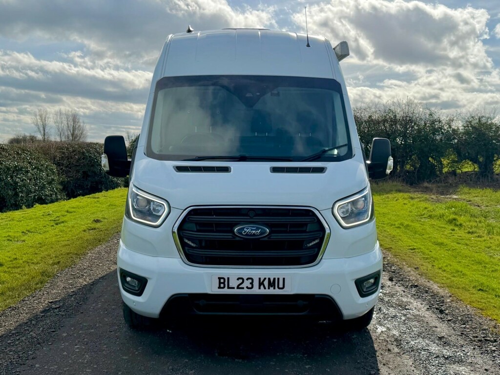 Ford Transit Custom 2.0 Transit Limited Van 350 L3 2.0L Ecoblue 170Ps BL23KMU White #2