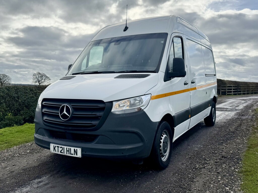 Mercedes-Benz Sprinter 2.1 314 Cdi Progressive 2021 KT21HLN White #2