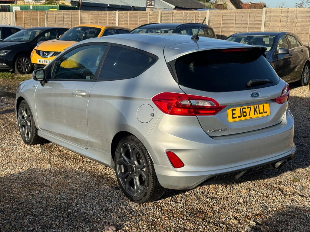 Ford Fiesta 1.0T Ecoboost St-line Euro 6 Ss EJ67KLL Silver #6