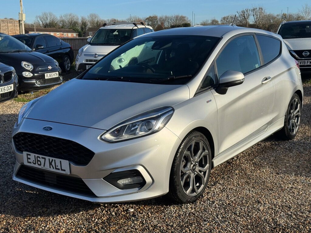 Ford Fiesta 1.0T Ecoboost St-line Euro 6 Ss Silver