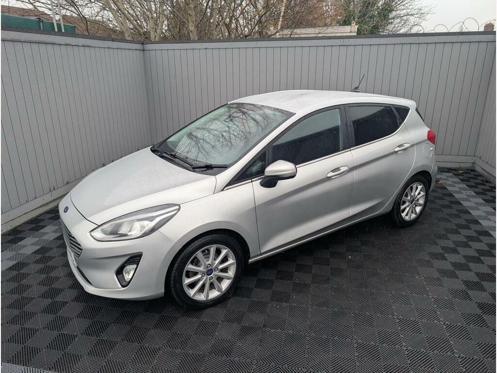Ford Fiesta 1.0T Ecoboost Titanium Euro 6 Ss ML69HXC Silver #6